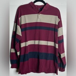 Dockers Long Sleeve Rugby Shirt